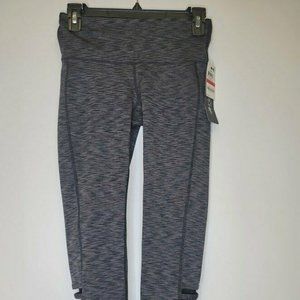 Ideology Womens Cropped Gray Leggings Size XS